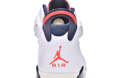 Reps Sneakers Air Jordan 6 Retro Tinker White Red 384664-104 02