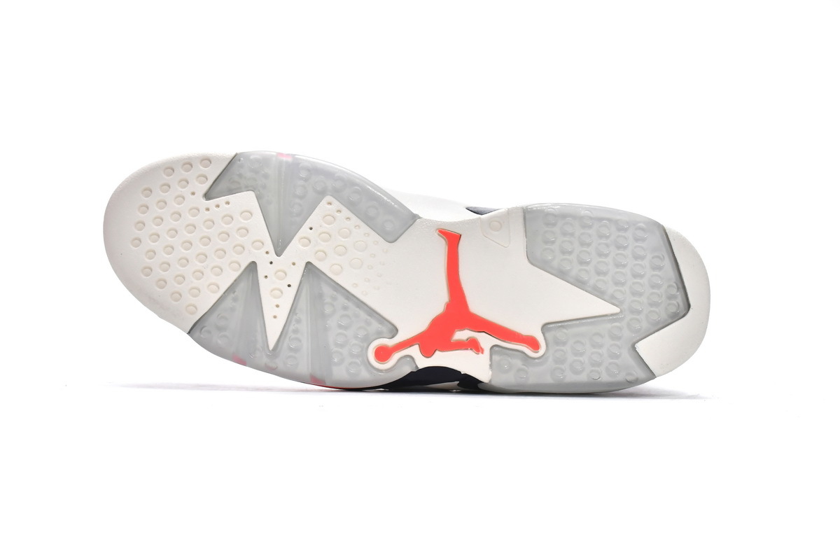 Reps Sneakers Air Jordan 6 Retro Tinker White Red 384664-104