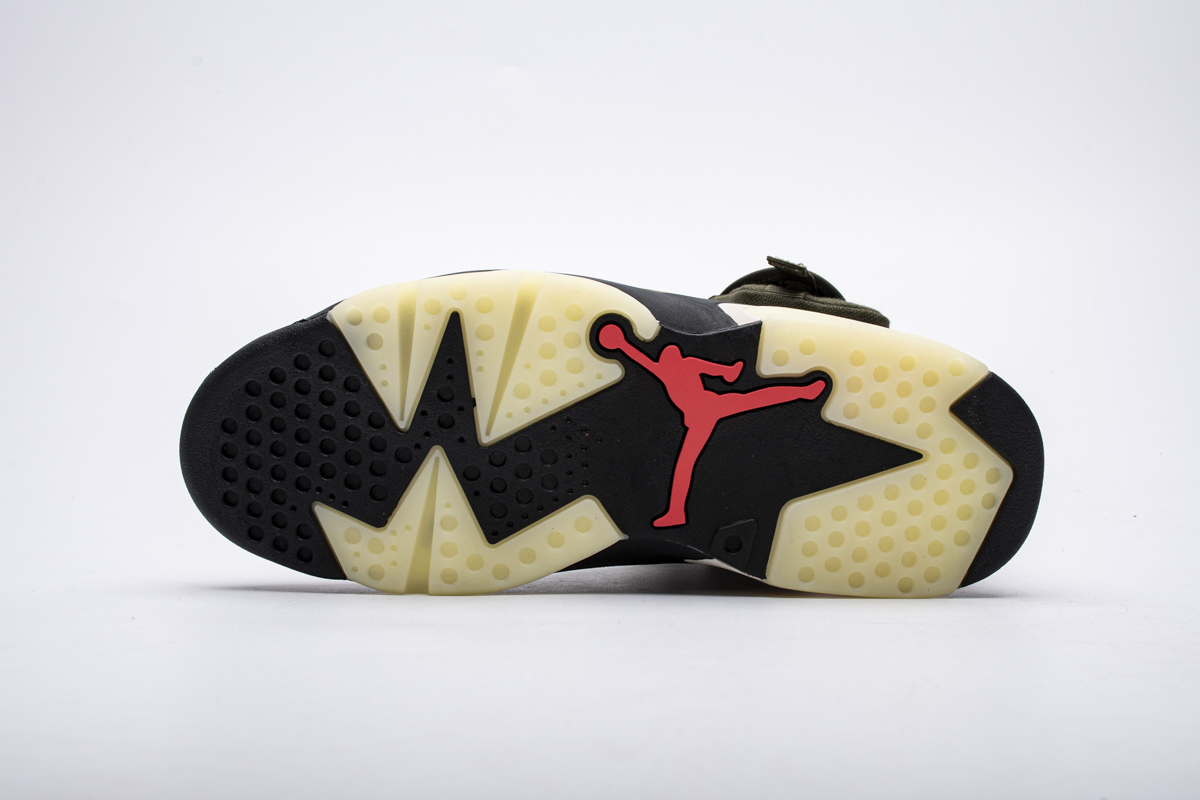 Reps Sneakers Travis Scott X Air Jordan 6 “Medium Olive” CN1084-200 
