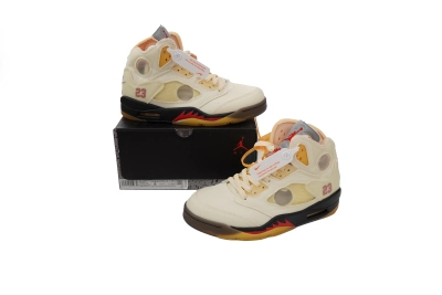 Rsnow Air Jordan 5 Off White DH8565-100 02