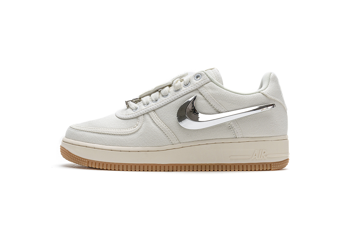 Nike Air Force 1 Low Travis Scott Sail Reps Sneaker AQ4211-101