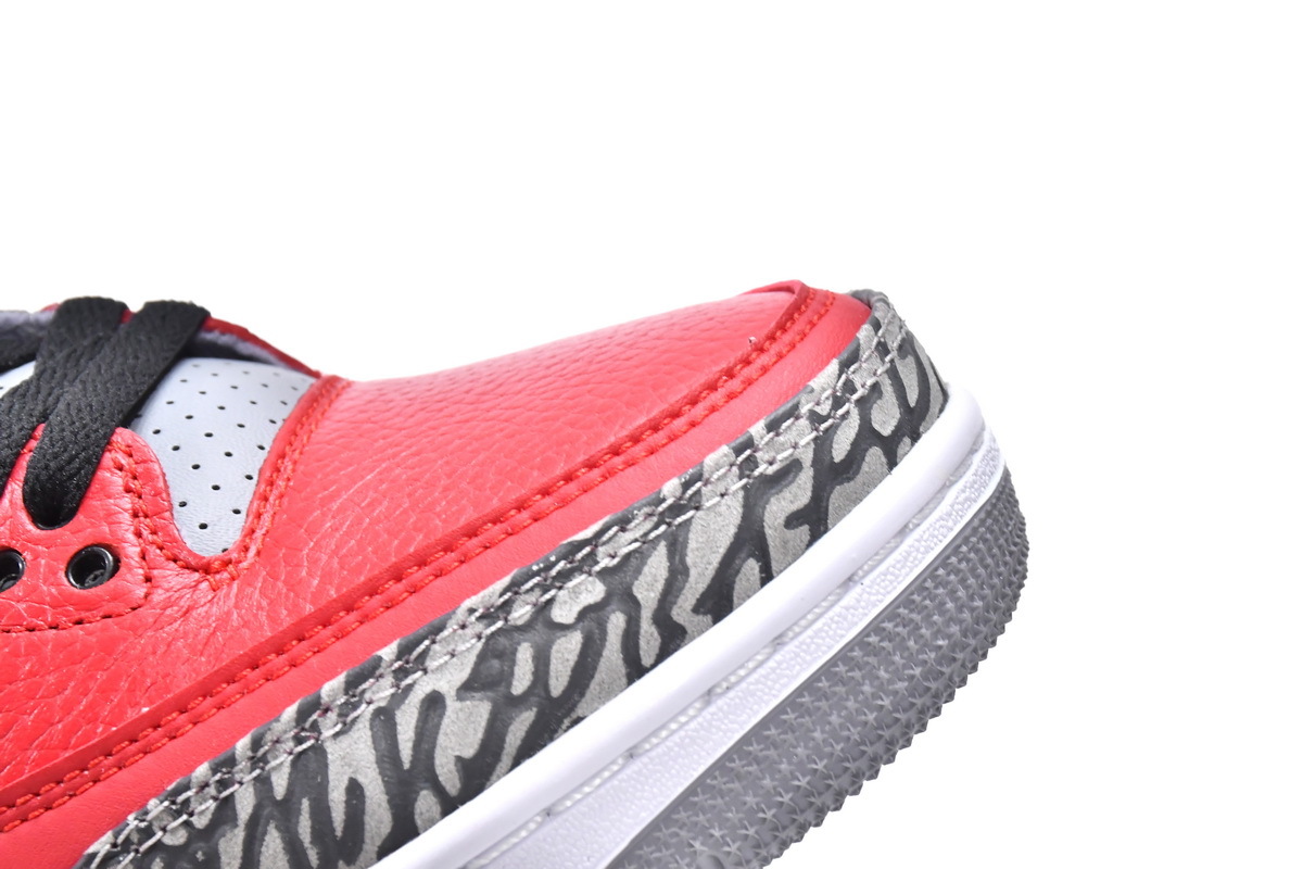 Jordan 3 Unite Fire Red