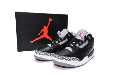 Air Jordan 3 Retro OG Black Cement Reps Sneakers 854262-001 02