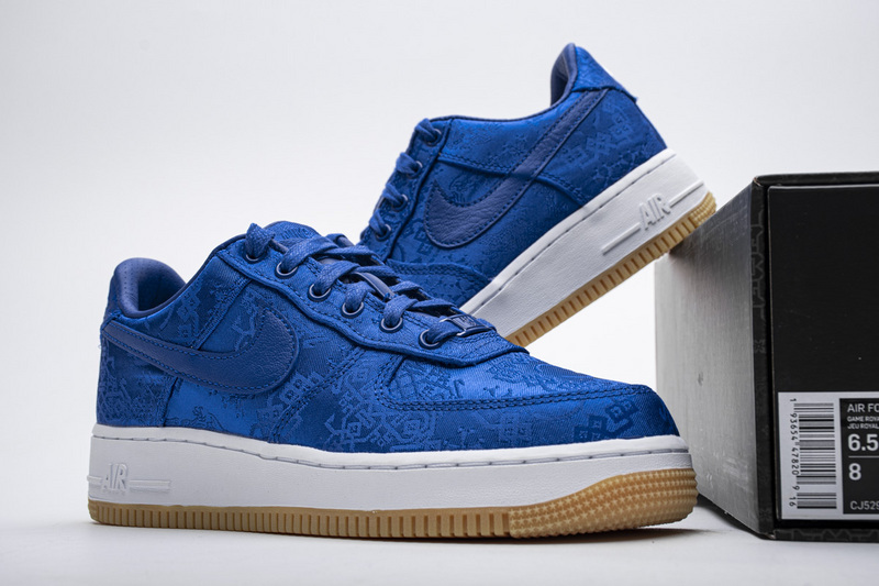 Reps Sneakers Fragment Clot x Nike Air Force 1 PRM Game Royal CJ5290-400 