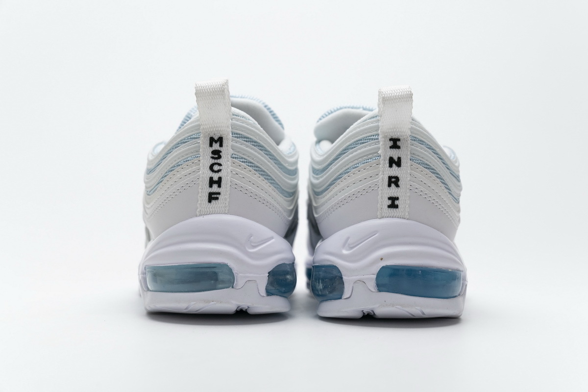 Reps Sneakers JSUS Nike Air Max 97 Mschf X Inri "jesus Shoes" 921826-101