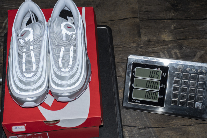 air max 97 silver white