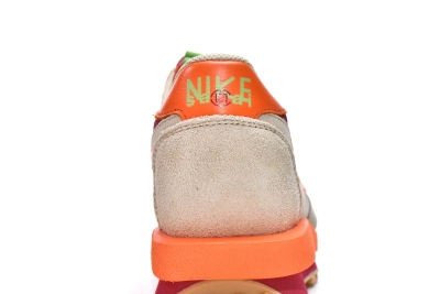 Reps Sneakers CLOT x Sacai x Nike LDWaffle Orange Blaze DH1347-100 02