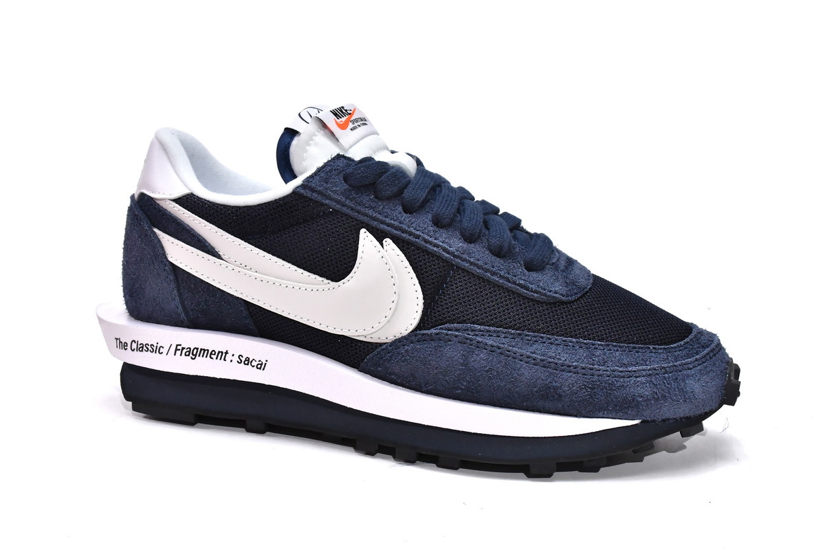 Reps Sneakers Fragment Design x Sacai x Nike LDWaffle Blackened Blue DH2684-400