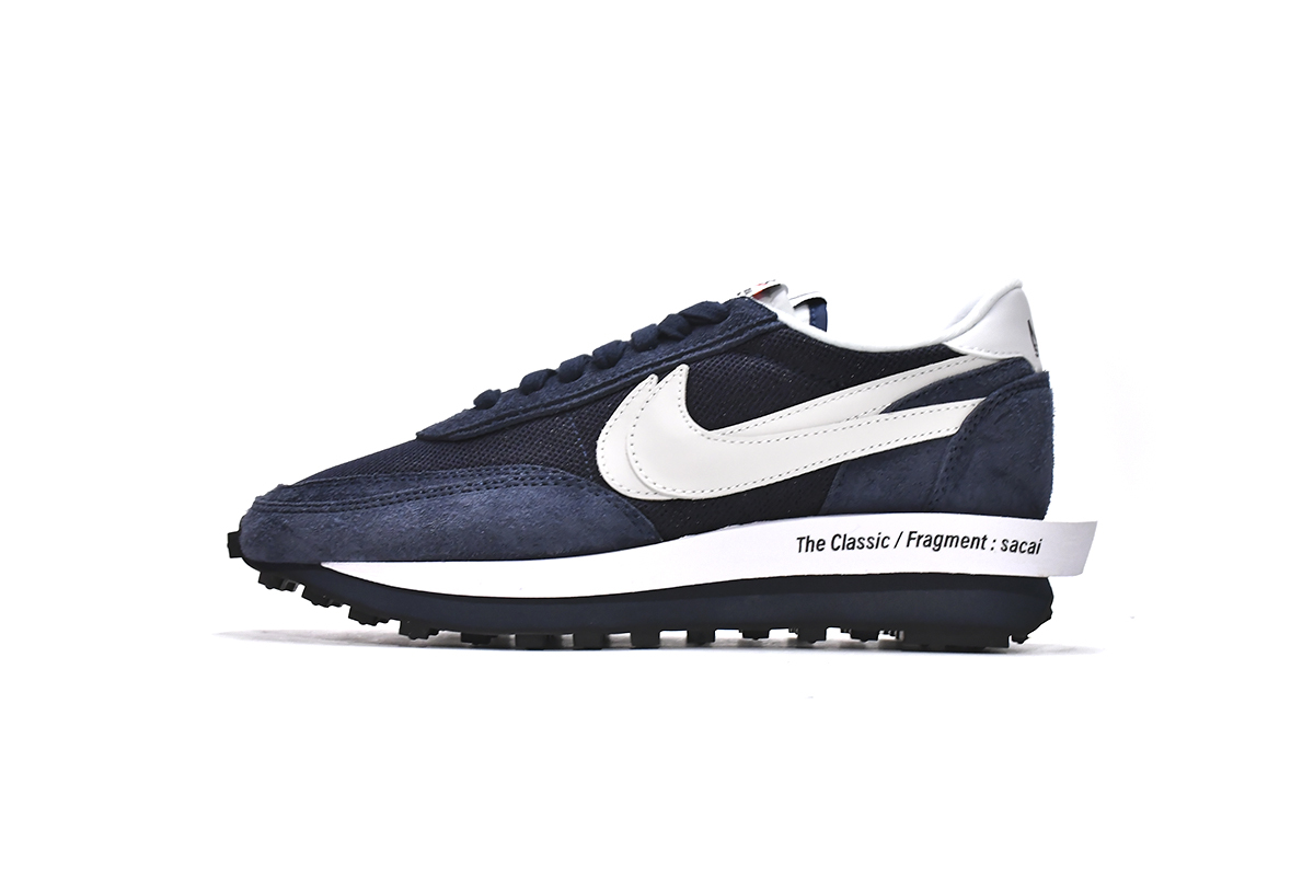 Reps Sneakers Fragment Design x Sacai x Nike LDWaffle Blackened Blue DH2684-400