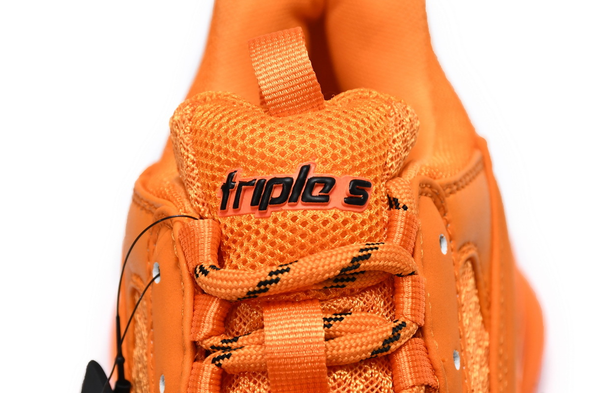 balenciaga Clear orange fake