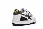 Bape Sk8 Sta Low White Black Reps Sneaker 1H80-191-020