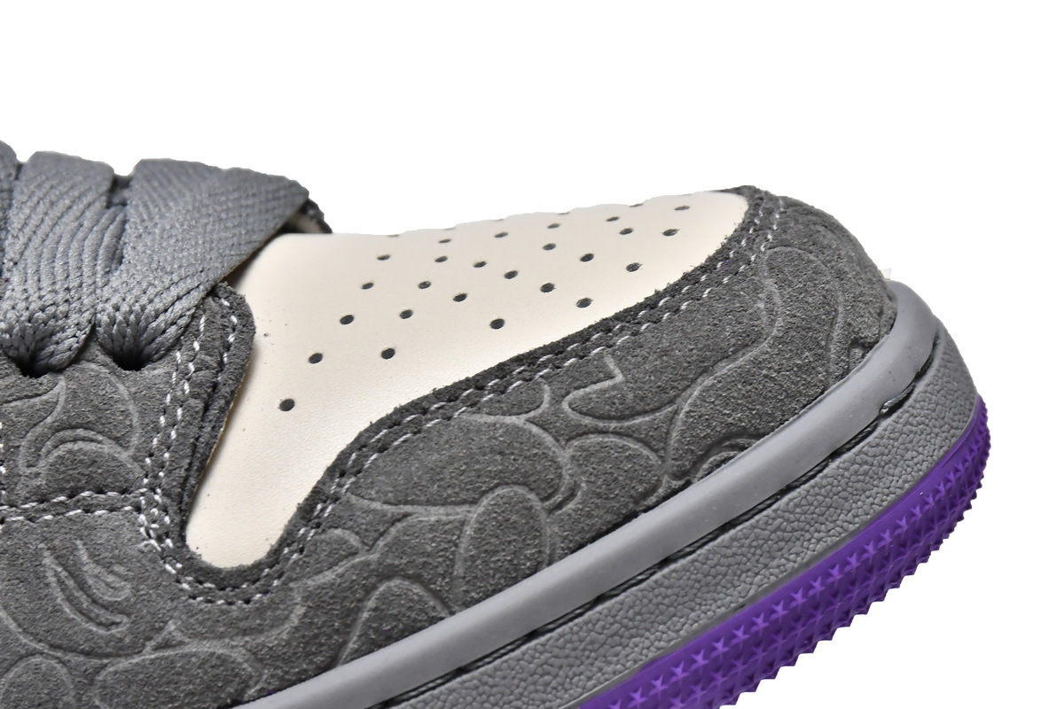 Bape Sk8 Sta Low White Purple Reps Sneaker 1G70-191-032