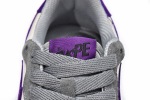 Bape Sk8 Sta Low White Purple Reps Sneaker 1G70-191-032