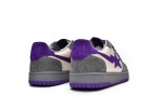 Bape Sk8 Sta Low White Purple Reps Sneaker 1G70-191-032