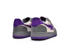 Bape Sk8 Sta Low White Purple Reps Sneaker 1G70-191-032