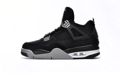 Air Jordan 4 Retro Black Canvas Reps Sneaker-DH7138-006 01