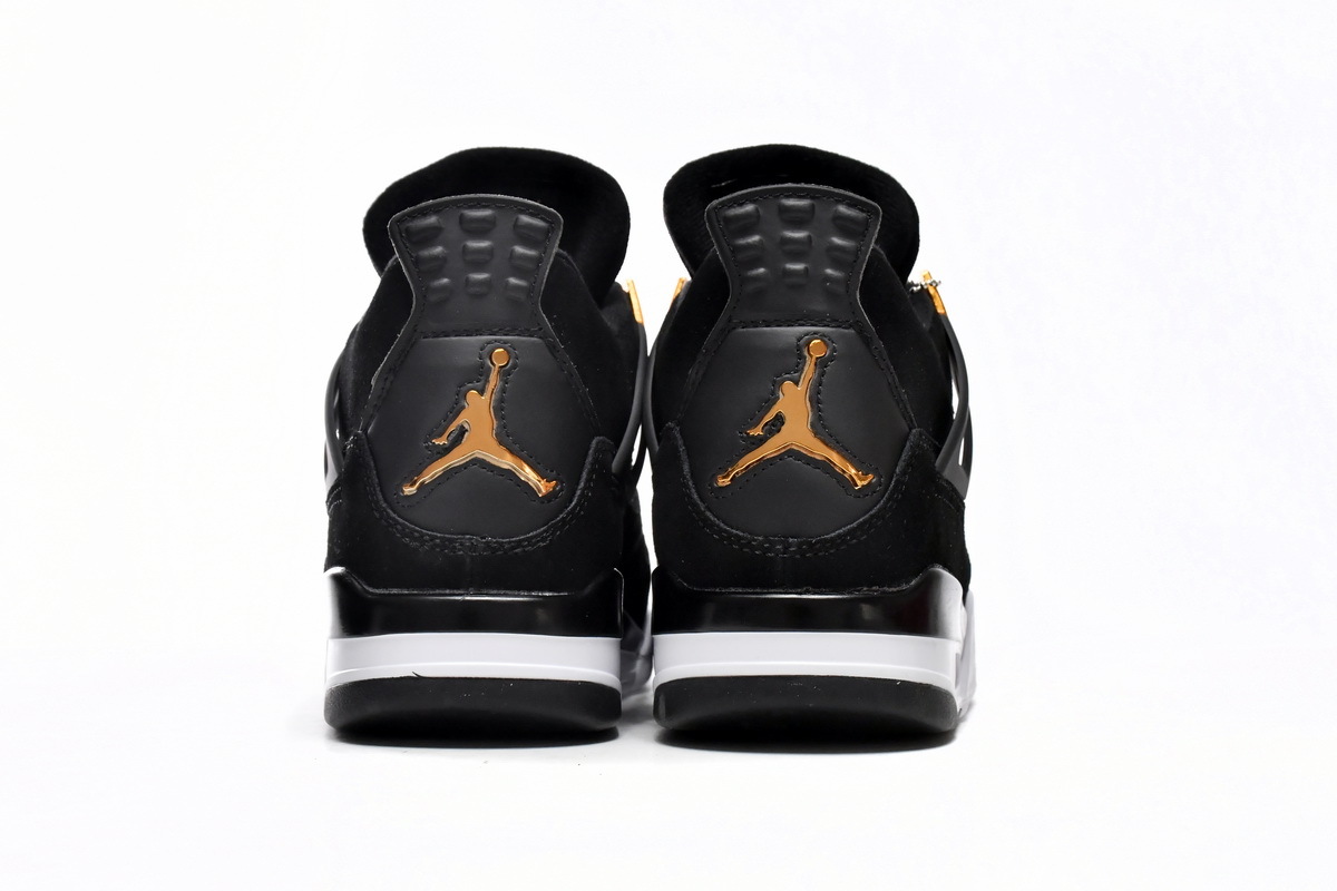 Jordan 4 Black and Gold