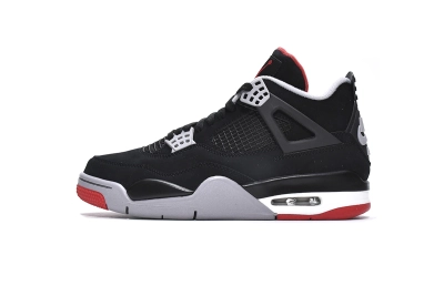 Nike Air Jordan 4 Retro Bred 2019 Reps Sneaker 308497-060 01