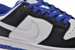 Blue White and Black Dunks