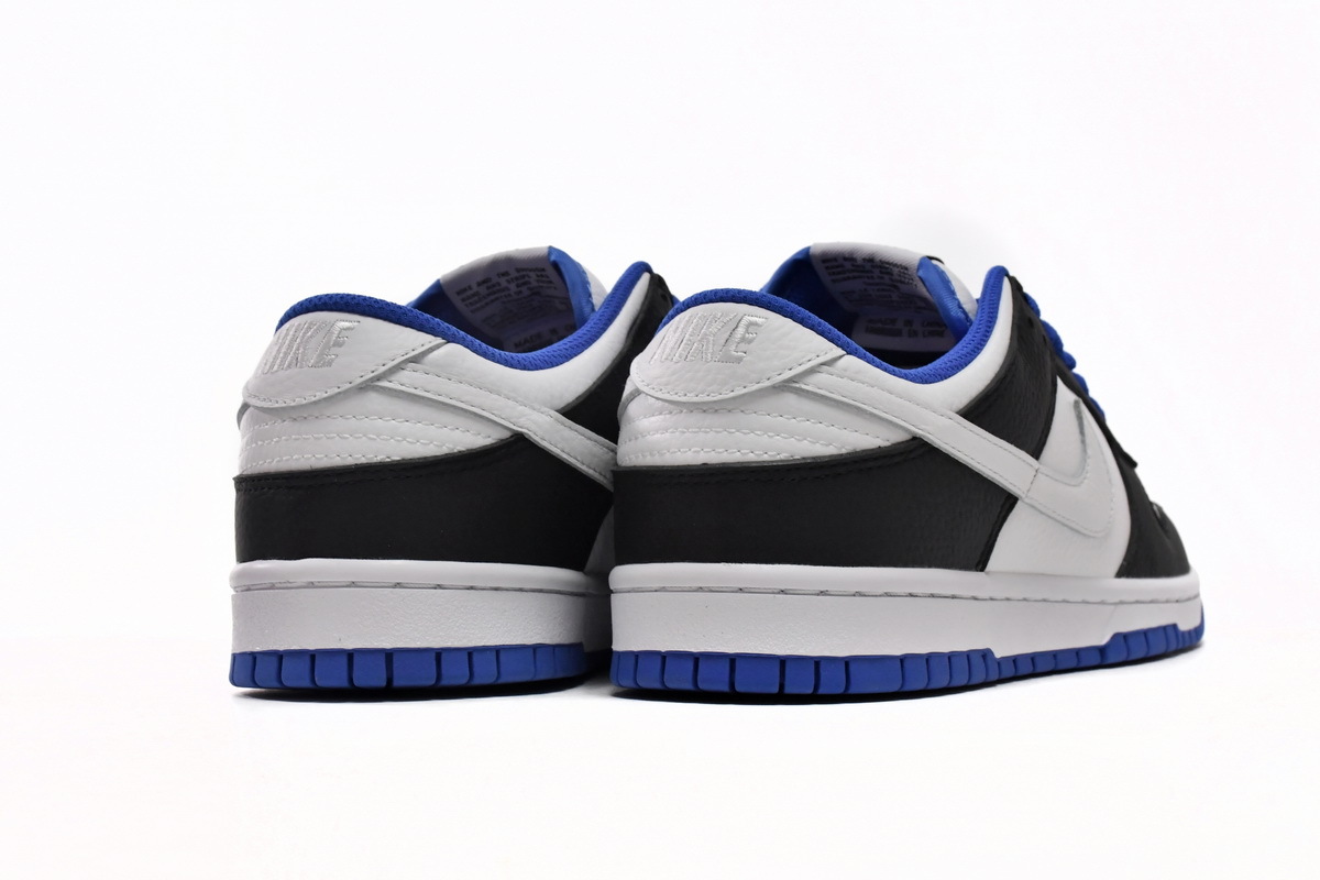Blue white Black Dunks