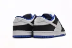 Blue white Black Dunks