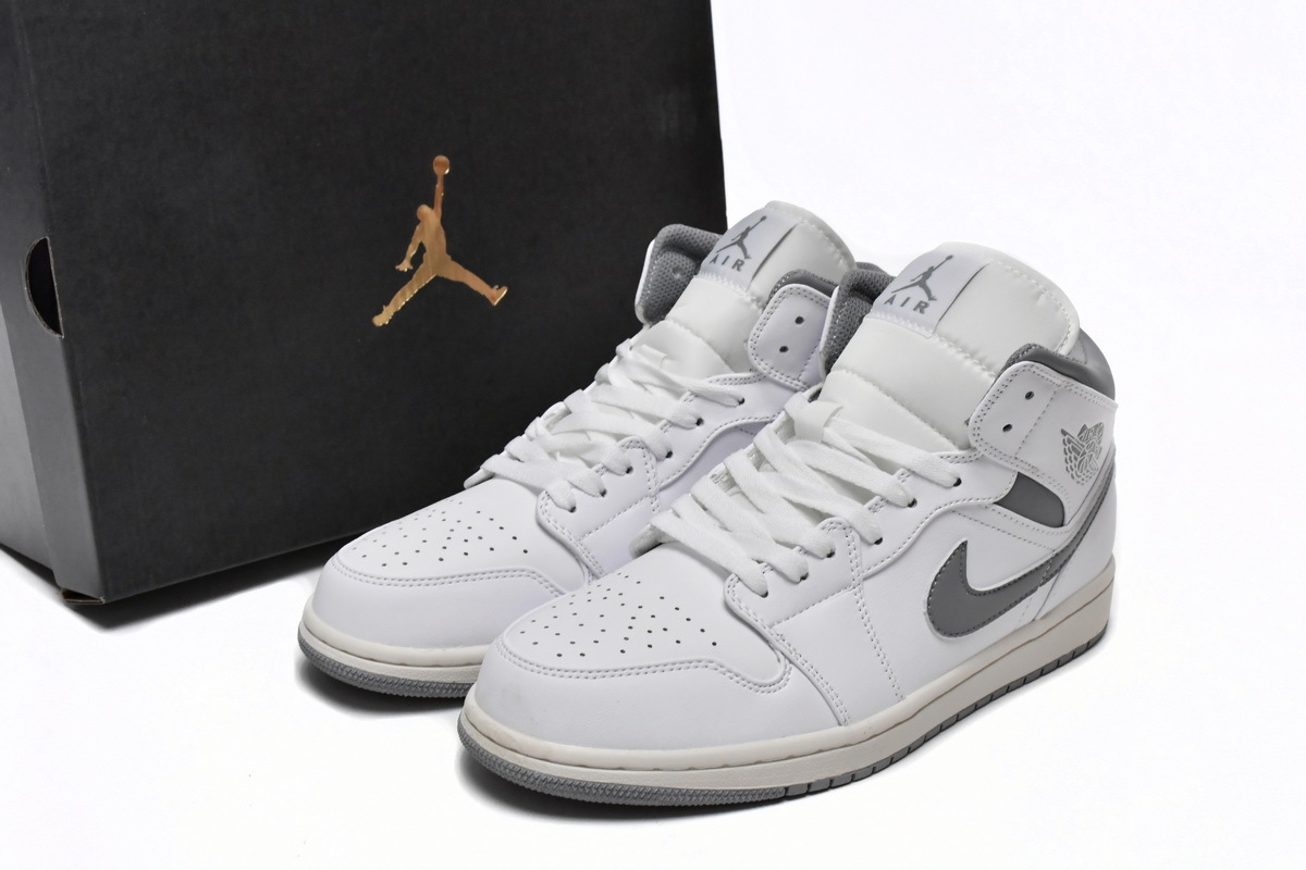 Jordan 1 Mid Neutral Grey