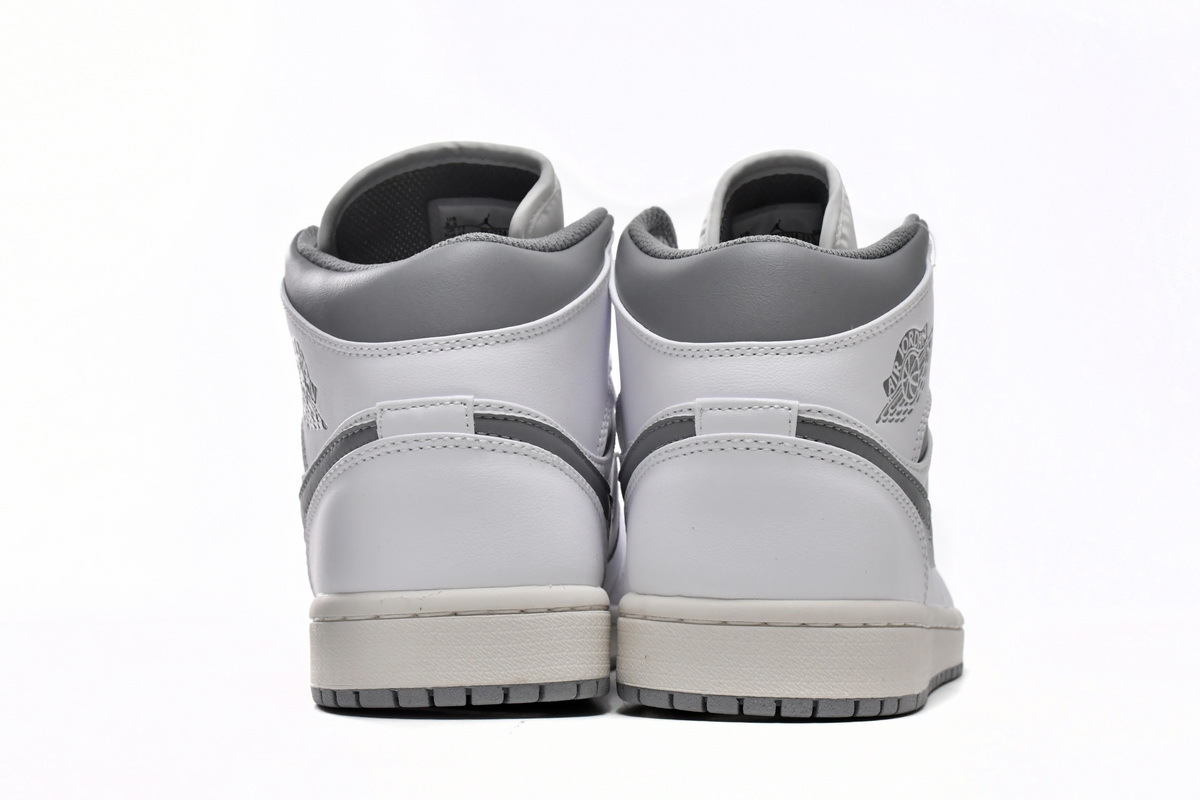 neutral grey jordan 1 mid