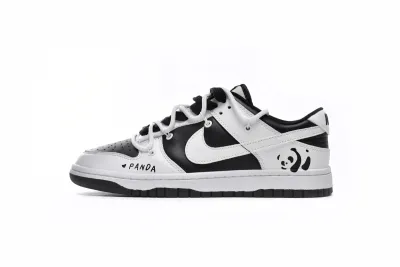 Nike Dunk Low Sail Panda SplCing Reps Sneaker DD1391-100 01