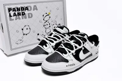 Nike Dunk Low Sail Panda SplCing Reps Sneaker DD1391-100 02