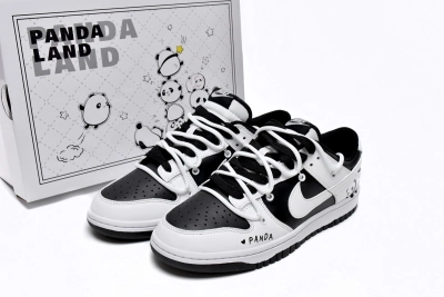 Nike Dunk Low Sail Panda SplCing Reps Sneaker DD1391-100 02