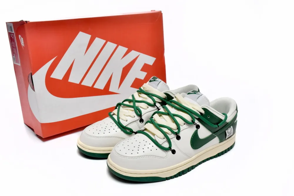 dunks low Nike Bandage White and Green