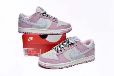 Nike Dunk Low Pink Suede Reps Sneaker D07412-901 01