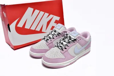 Nike Dunk Low Pink Suede Reps Sneaker D07412-901 02