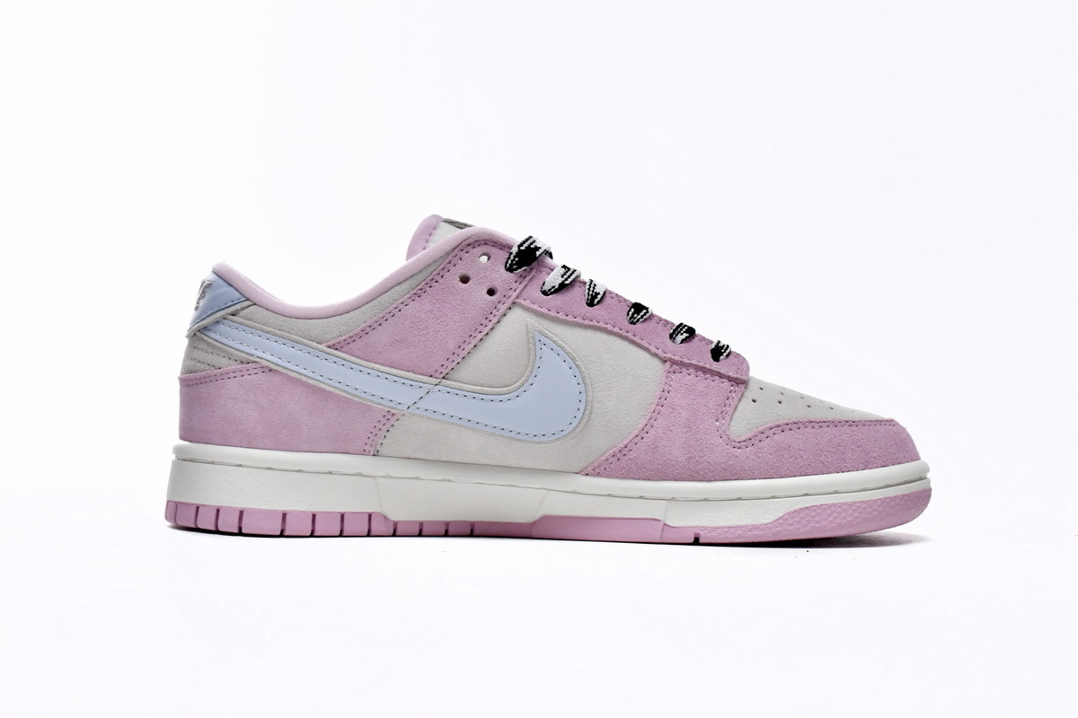 dunk low Pink Suede