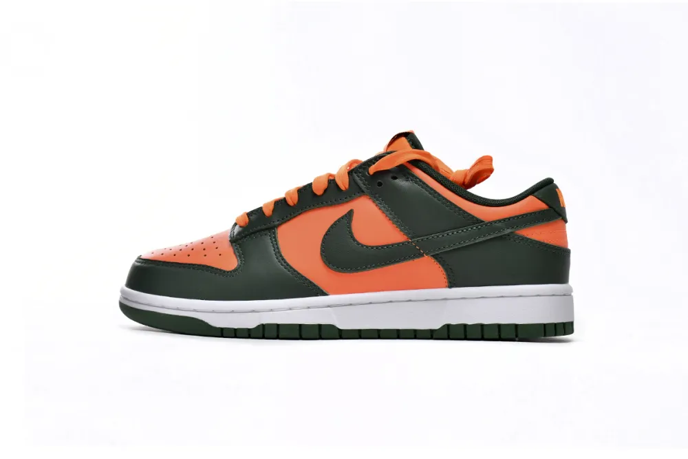 dunk low Miami Hurricanes