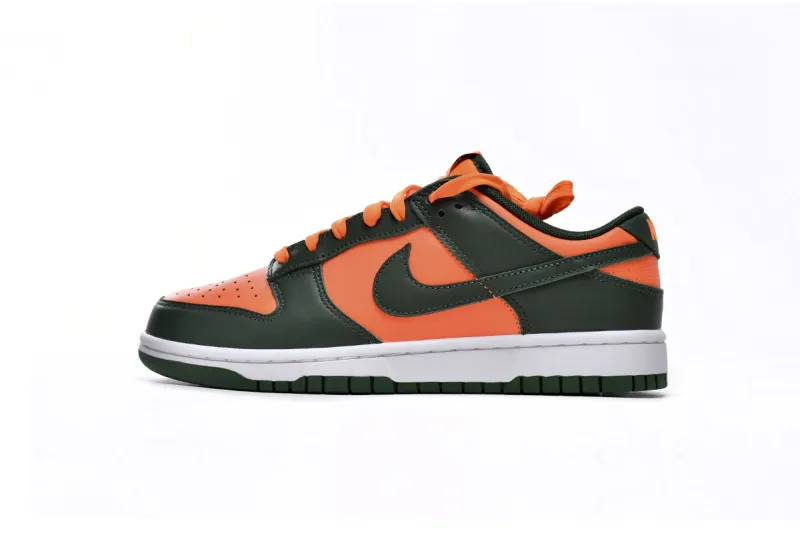 dunk low Miami Hurricanes