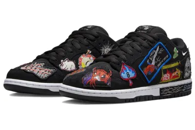 Nike SB Dunk Low Pro QS Neckface Reps Sneaker DQ4488-001 02