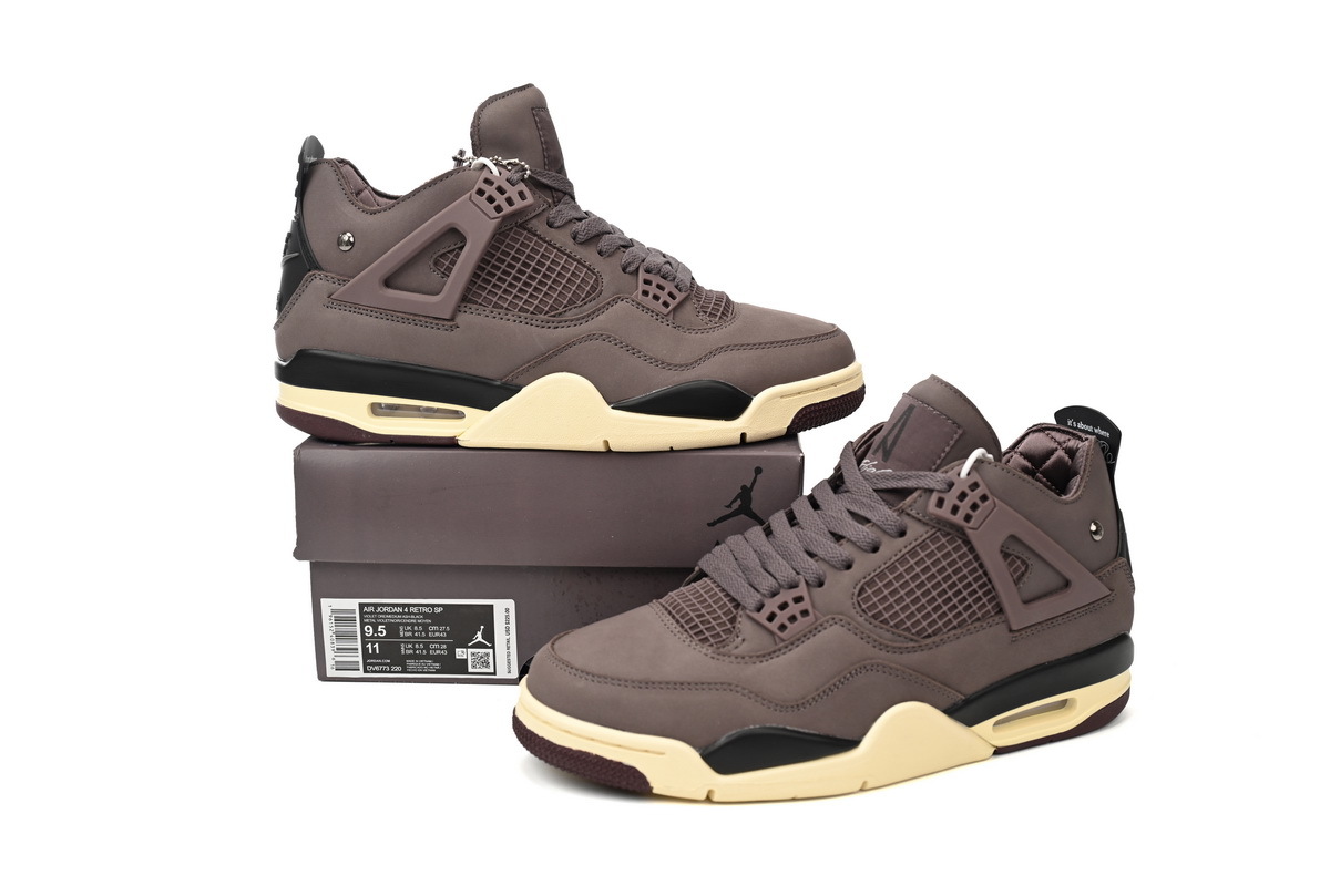 A Ma Maniére x Air Jordan 4 Retro Violet Ore RSNOW DV6773-220