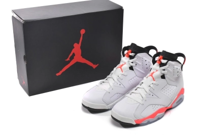 Air Jordan 6 Retro Infrared White Reps Sneaker 384664-123 02