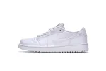 jordan 1 Golf Triple White low