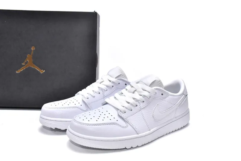 Jordan 1 Low Golf Triple White