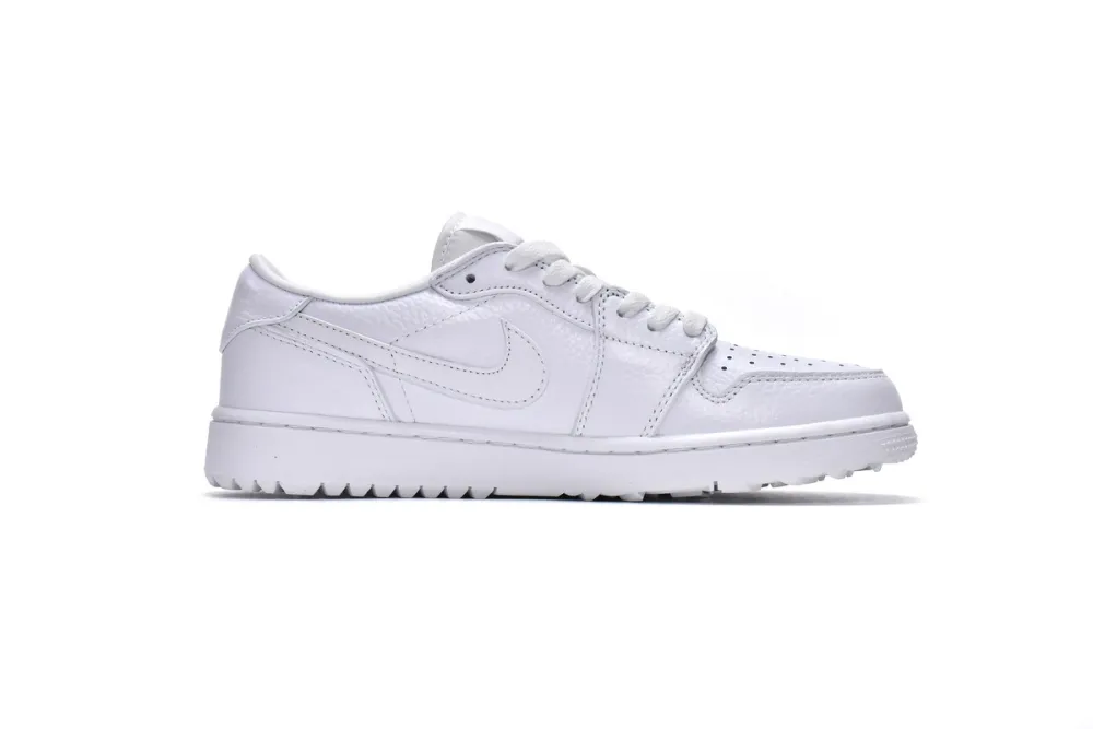 Golf Triple White jordan 1 low