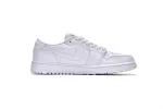 Golf Triple White jordan 1 low