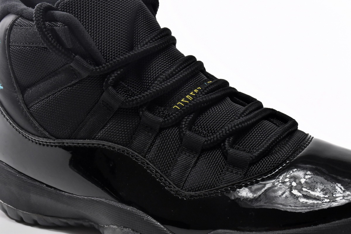 black jordan 11 gamma blue 