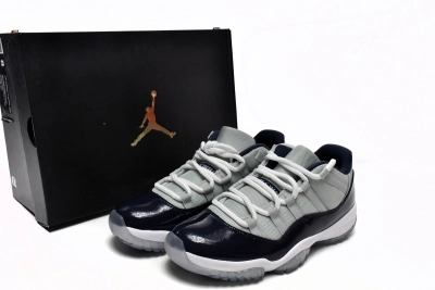 Air Jordan 11 Retro Low Georgetown Reps Sneaker 528895-007 01