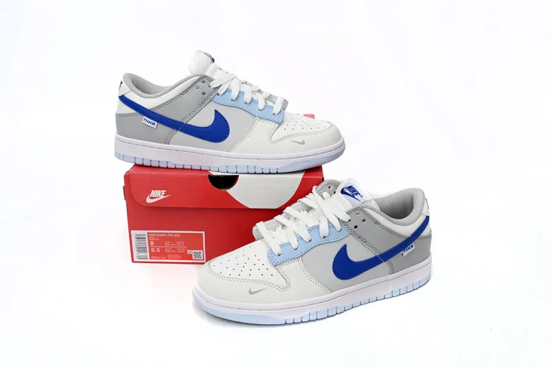 Dunks Low  Ivory Hyper Royal