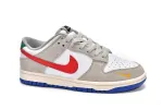Dunk Low Light Iron Ore Red Blue