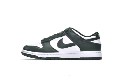 Nike Dunk Low Michigan State Reps Sneaker DD1391-101 01