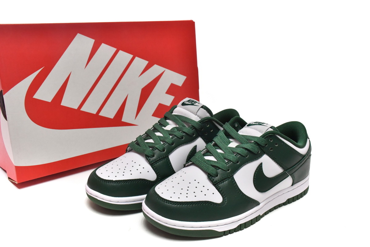 dunk low michigan state fake