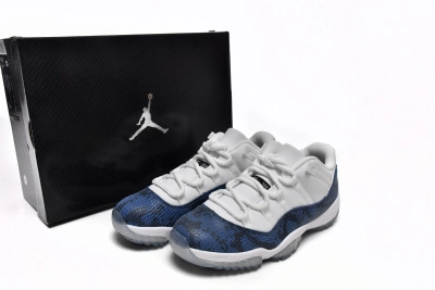 Rsnow Air Jordan 11 Retro Low Snake Navy Reps Sneaker CD6846-102 02